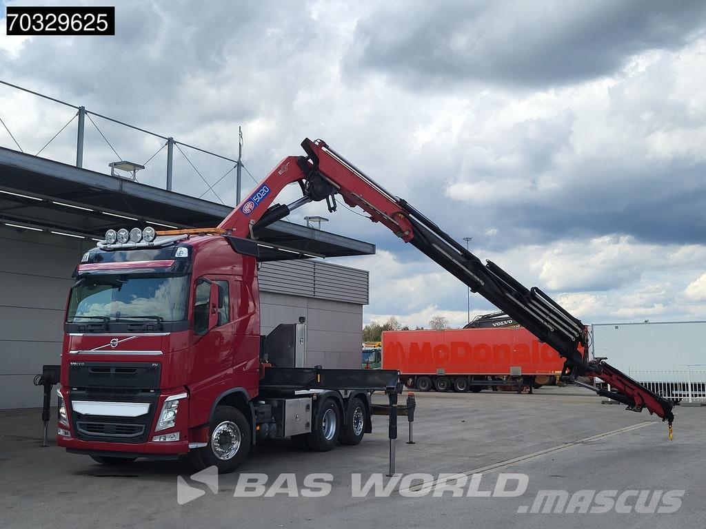 Volvo FH 540 6X2 HMF 5020-K6 Crane Kran + JIB 6+5 Extens Τράκτορες