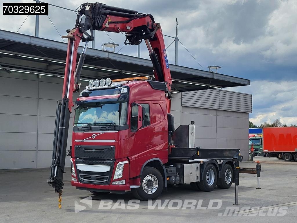 Volvo FH 540 6X2 HMF 5020-K6 Crane Kran + JIB 6+5 Extens Τράκτορες