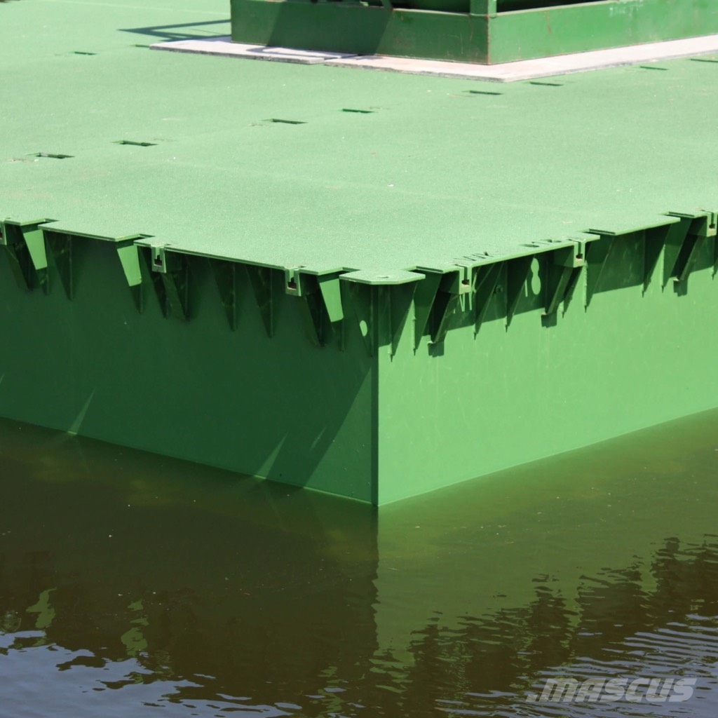 Knoop Rental Koppelpontons, modular pontoons, modu Delovni čolni/barže