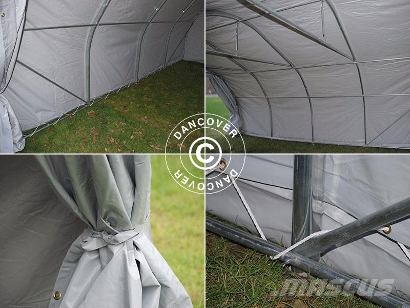 Dancover Portable Double Garage 5,4x6x2,9m PVC Lagertelt Groundcare - Others