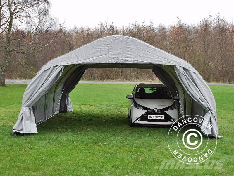 Dancover Portable Double Garage 5,4x6x2,9m PVC Lagertelt Groundcare - Others