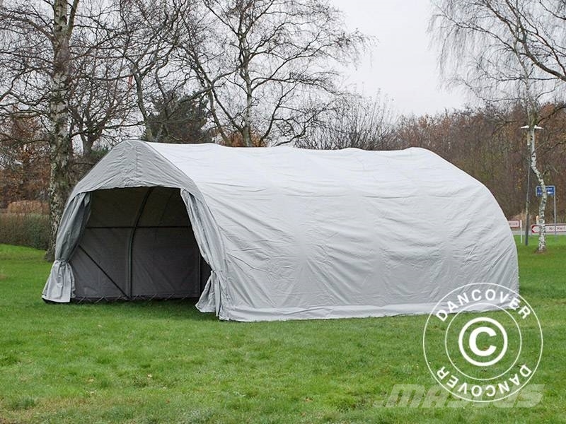Dancover Portable Double Garage 5,4x6x2,9m PVC Lagertelt Groundcare - Others
