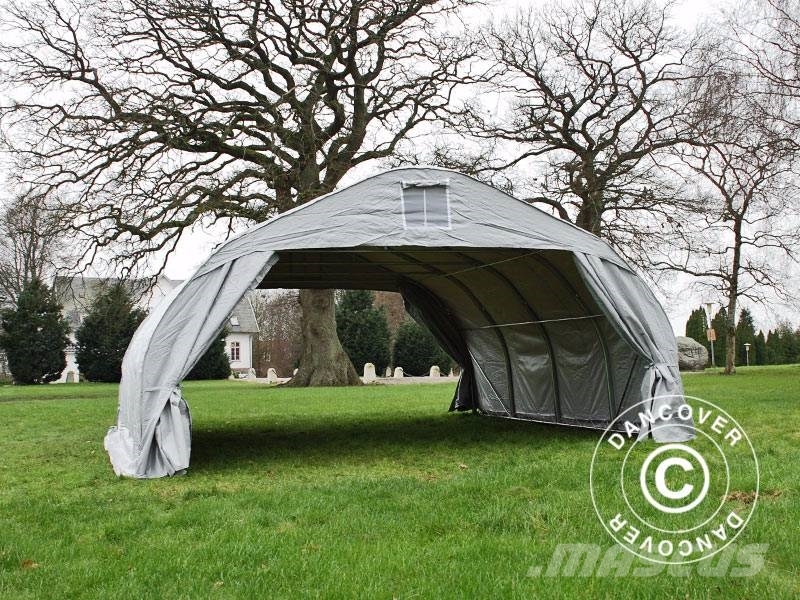 Dancover Portable Double Garage 5,4x6x2,9m PVC Lagertelt Groundcare - Others
