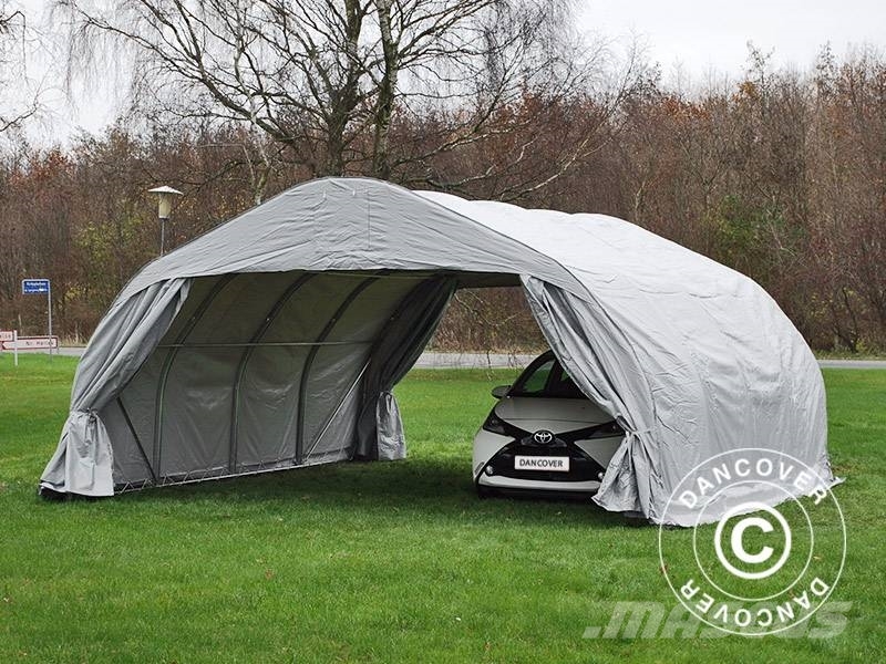 Dancover Portable Double Garage 5,4x6x2,9m PVC Lagertelt Groundcare - Others