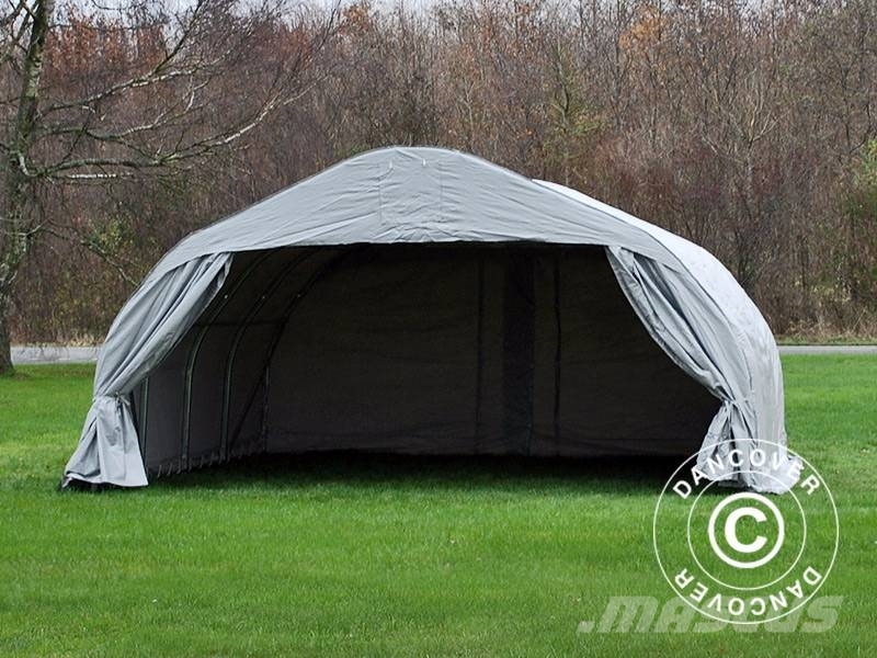 Dancover Portable Double Garage 5,4x6x2,9m PVC Lagertelt Groundcare - Others