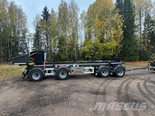 Jyki JYKI lastväxlarvagn med tipp/lastväxlarvagn Demontažne prikolice