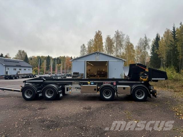 Jyki JYKI lastväxlarvagn med tipp/lastväxlarvagn Demontažne prikolice