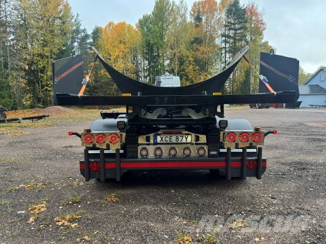 Jyki JYKI lastväxlarvagn med tipp/lastväxlarvagn Demontažne prikolice