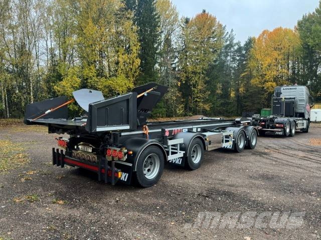 Jyki JYKI lastväxlarvagn med tipp/lastväxlarvagn Demontažne prikolice