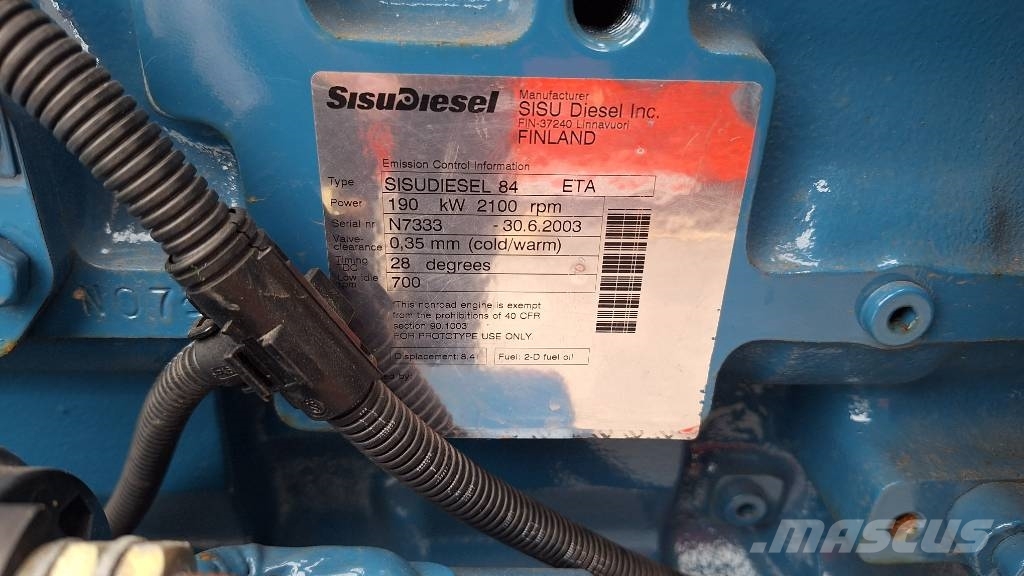 Sisu Diesel 84 ETA Двигатели
