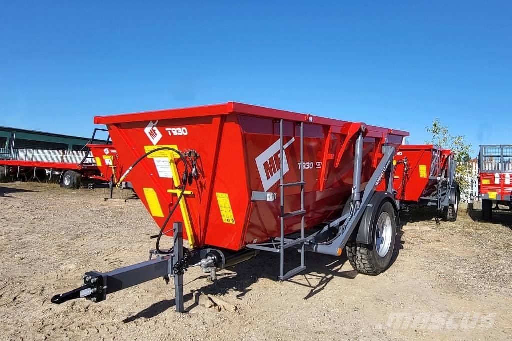 Metal-Fach T930 Hermetic trailer / 6 tones Sklápěcí přívěs