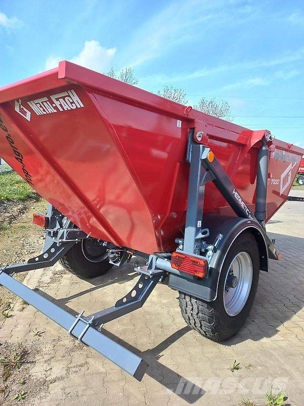 Metal-Fach T930 Hermetic trailer / 6 tones Sklápěcí přívěs