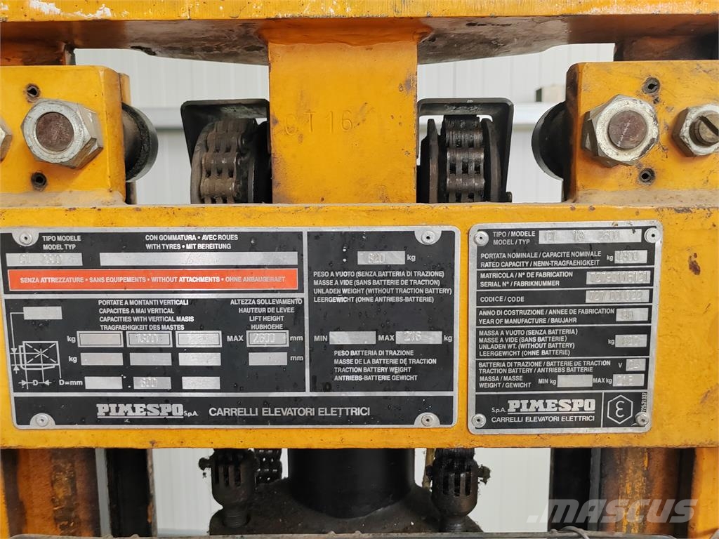 OM CT 13 Hochhubwagen Selbstfahrstapler