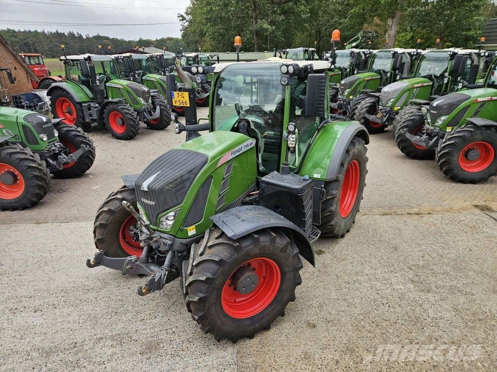 Fendt 716 S4 Profi Plus +Bandendruk systeem 714 718 720 Traktori