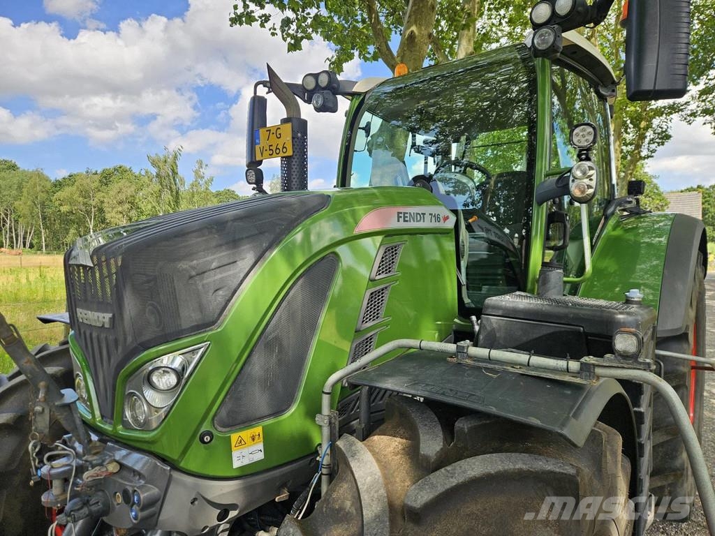 Fendt 716 S4 Profi Plus +Bandendruk systeem 714 718 720 Traktori