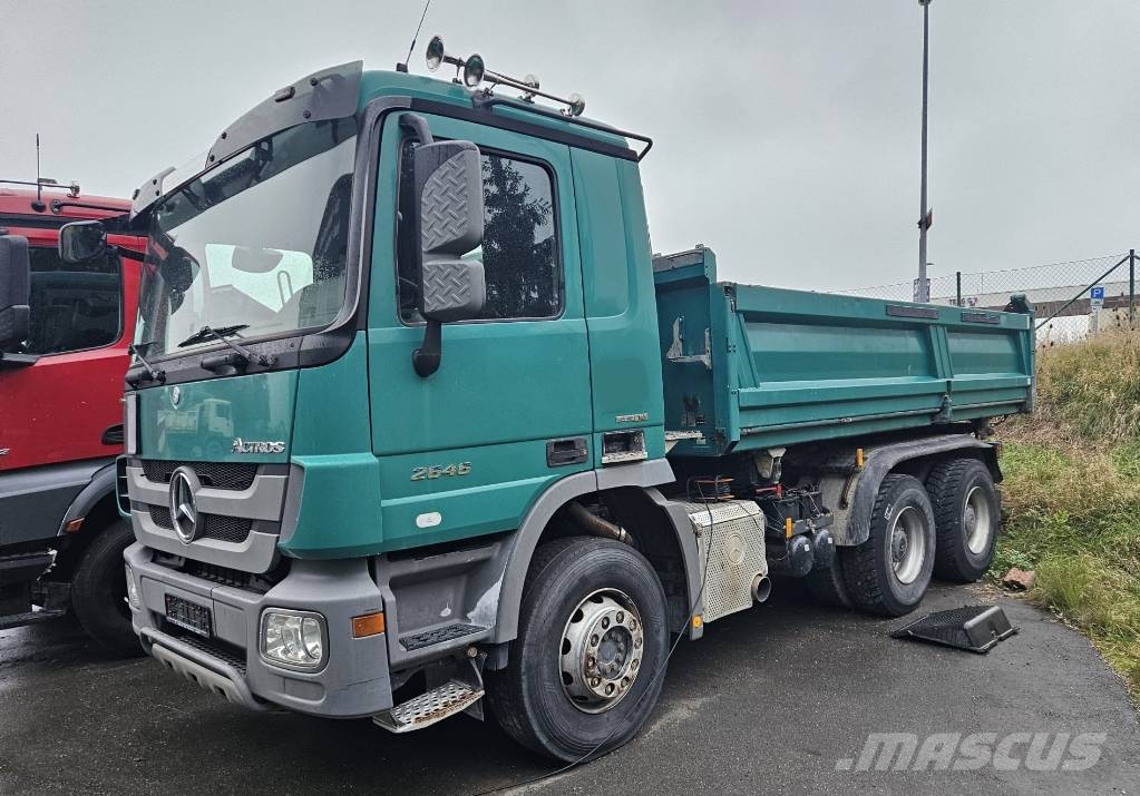 Mercedes-Benz ACTROS 2646 6x4 meiller bordmatic tipper Sklápěče