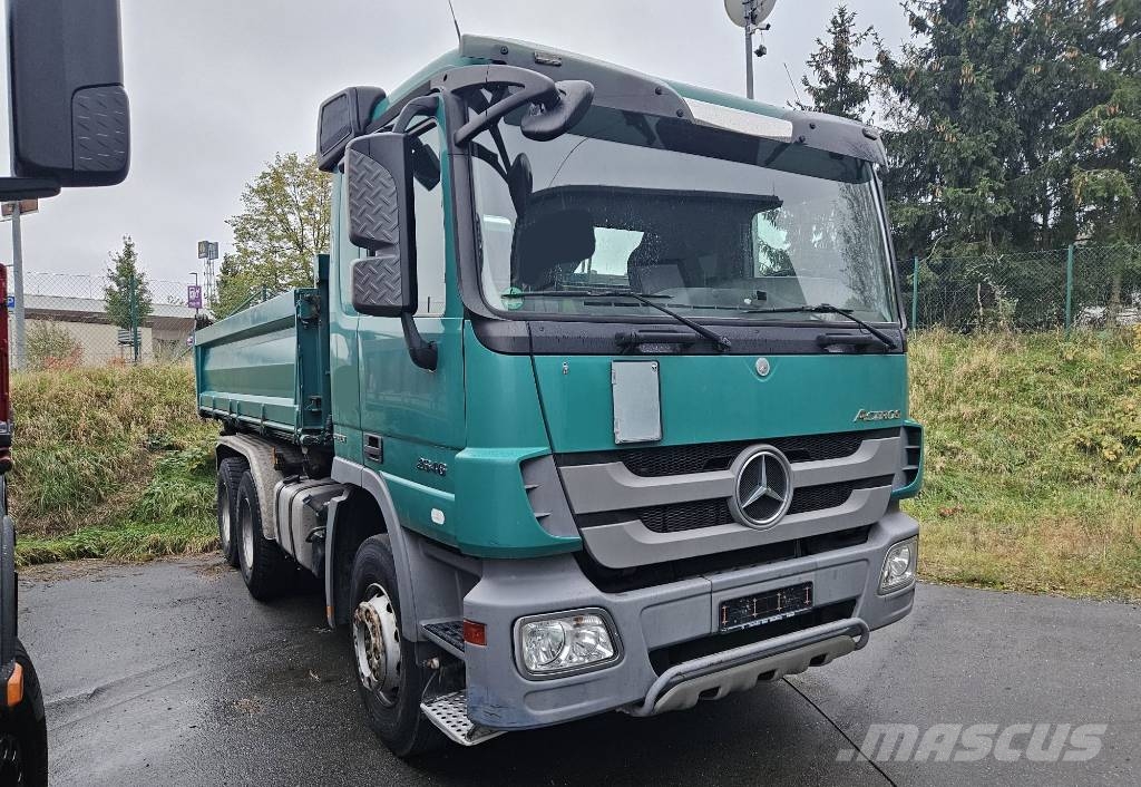Mercedes-Benz ACTROS 2646 6x4 meiller bordmatic tipper Sklápěče