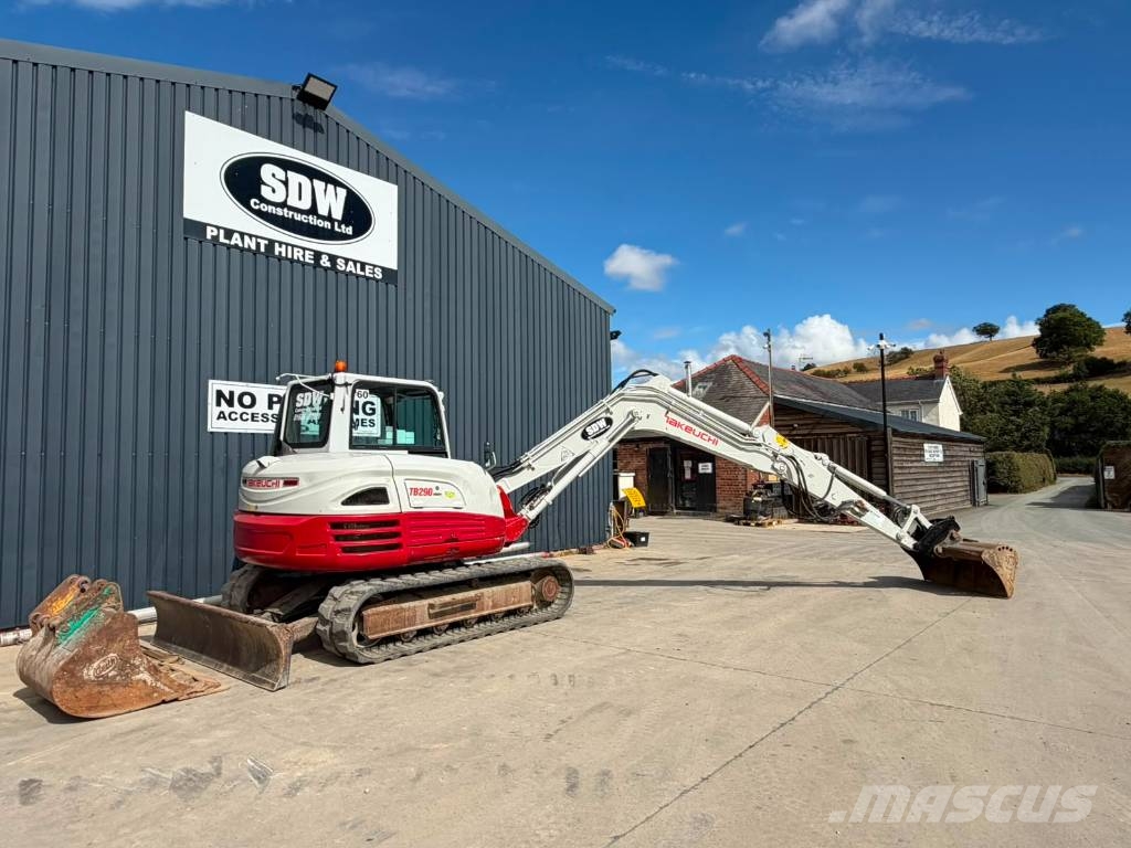 Takeuchi TB 290 Малые экскаваторы 7т-12т