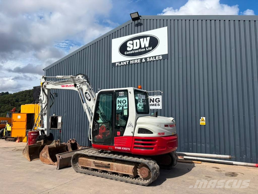 Takeuchi TB 290 Малые экскаваторы 7т-12т