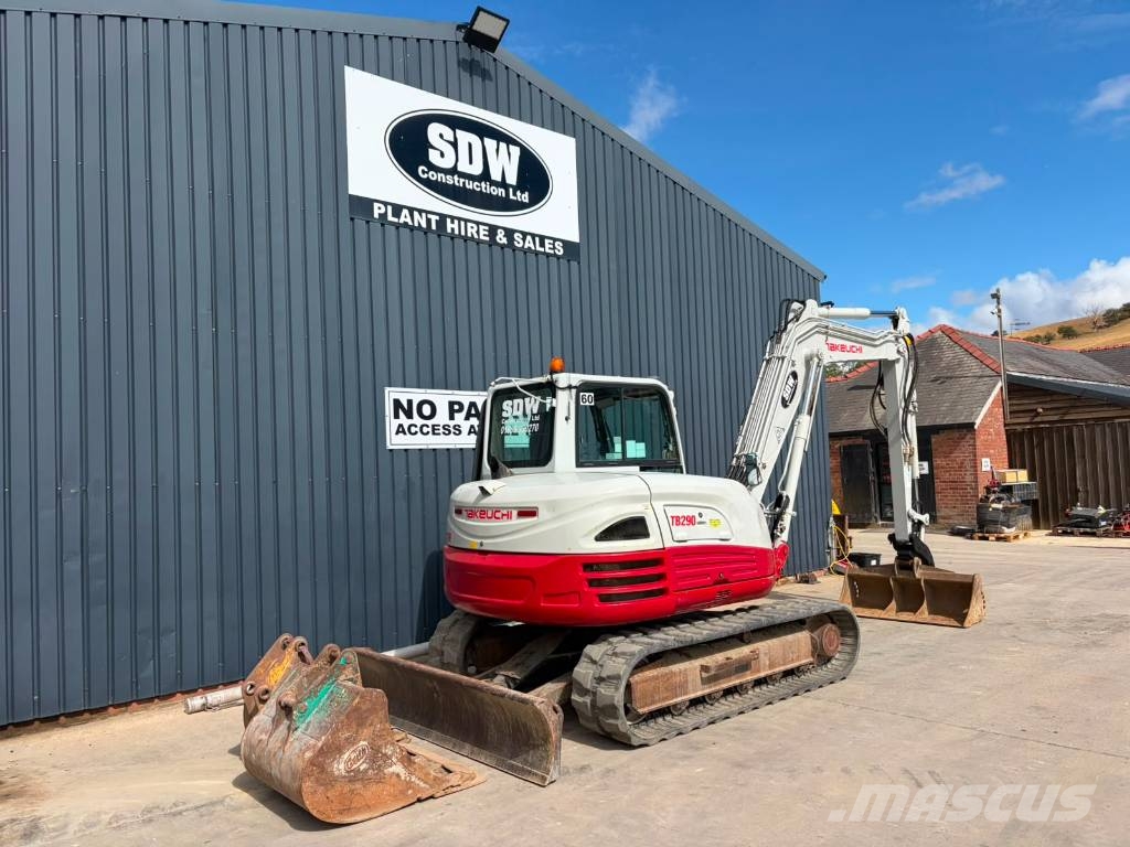 Takeuchi TB 290 Малые экскаваторы 7т-12т