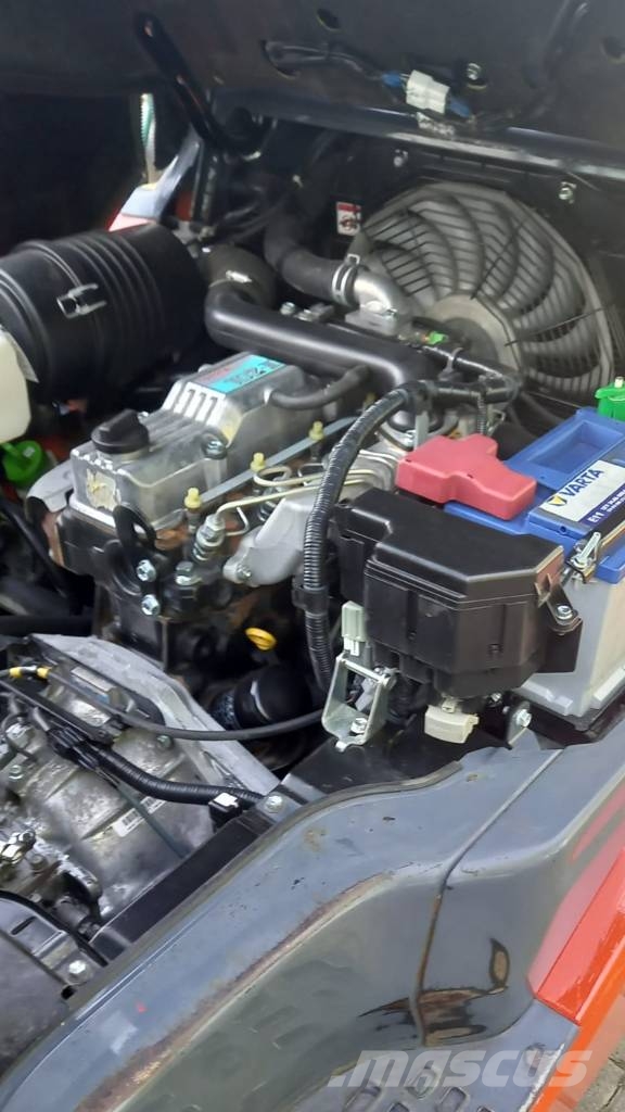Toyota 02-8 FDF 30, Triplex, Freihub, Wartungsvertrag Camiones diesel
