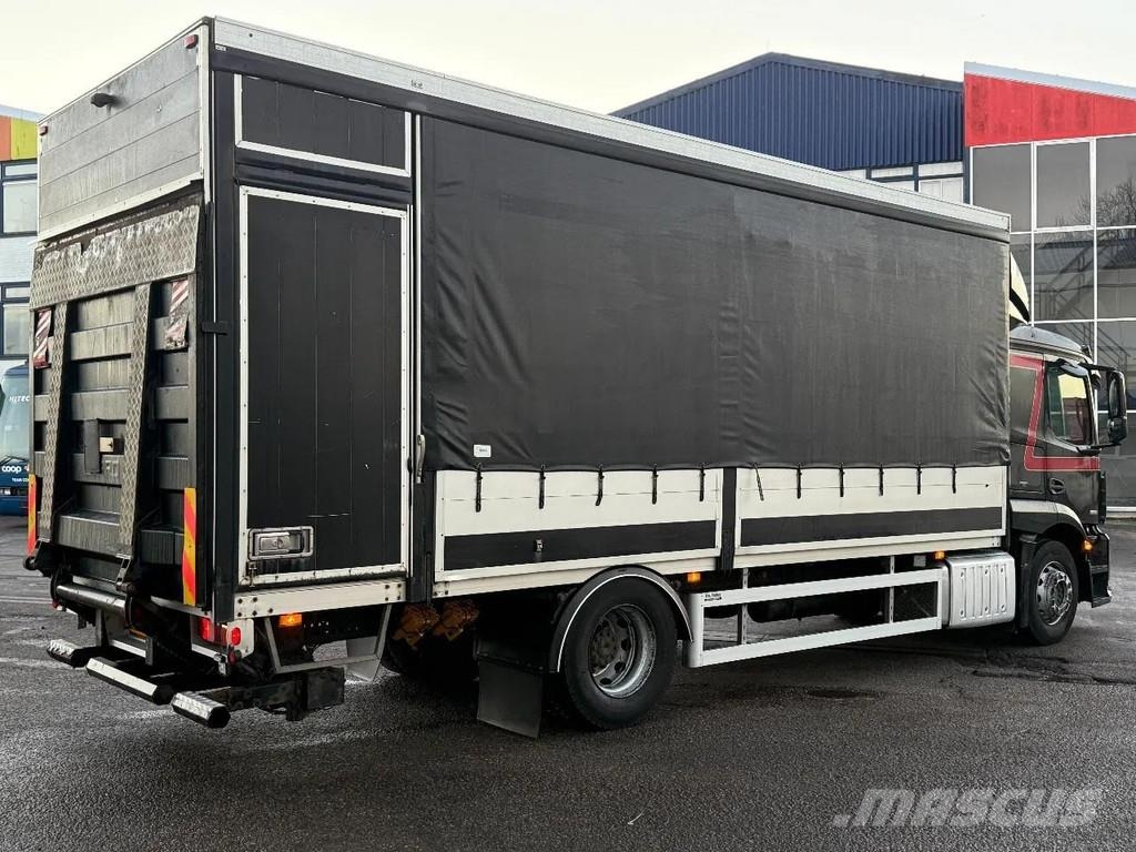 Mercedes-Benz Actros 1830 4X2 EURO 6 - BOX 7,30 METER + ZEPRO LO Camiones de caja de lona