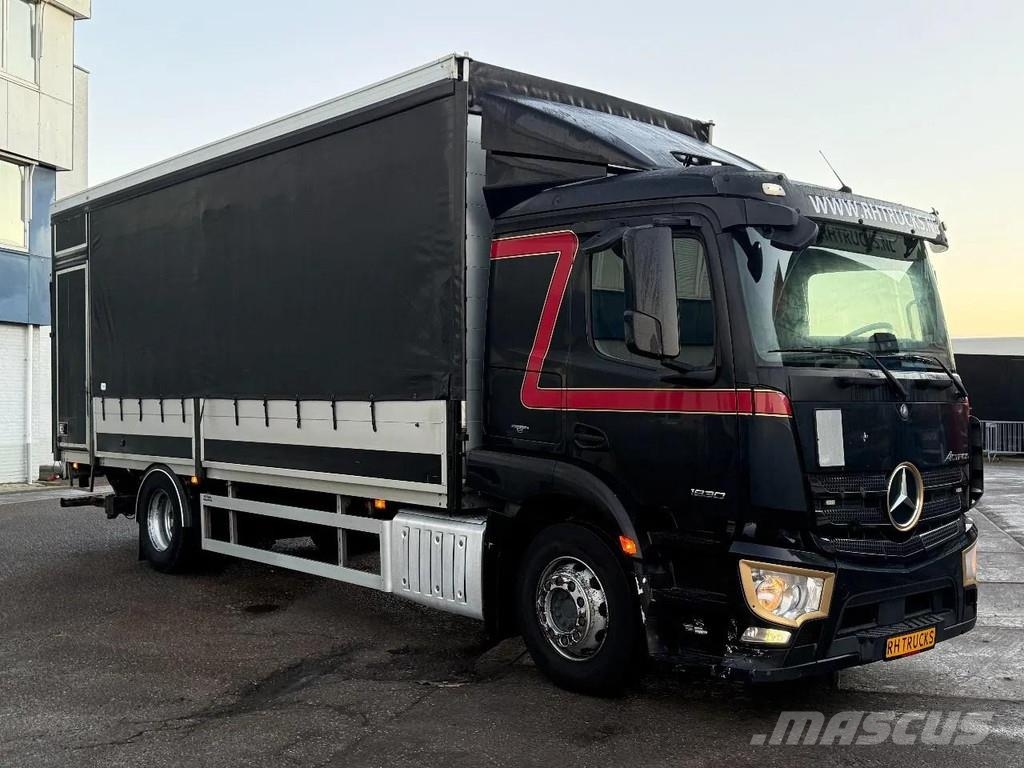 Mercedes-Benz Actros 1830 4X2 EURO 6 - BOX 7,30 METER + ZEPRO LO Camiones de caja de lona
