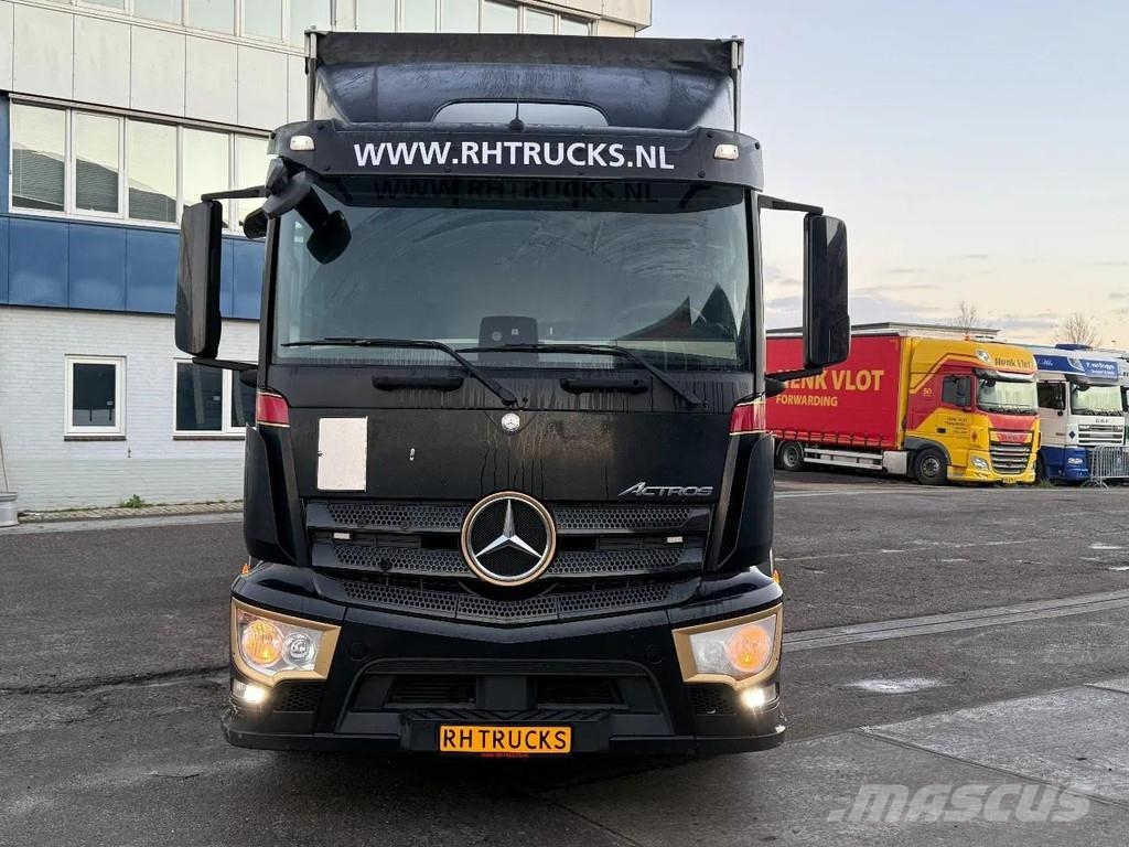 Mercedes-Benz Actros 1830 4X2 EURO 6 - BOX 7,30 METER + ZEPRO LO Camiones de caja de lona