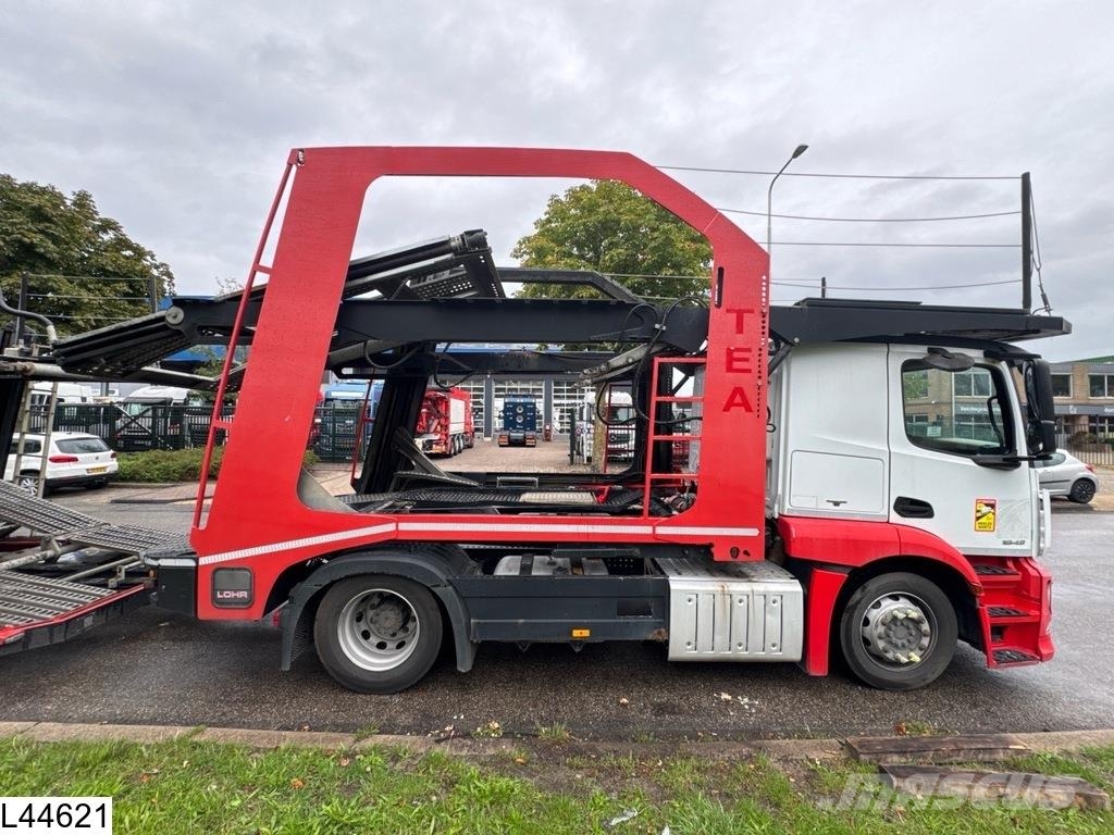Lohr Eurolohr Mercedes actros 1843, Retarder, Standairc Auto pārvadāšanas treileri