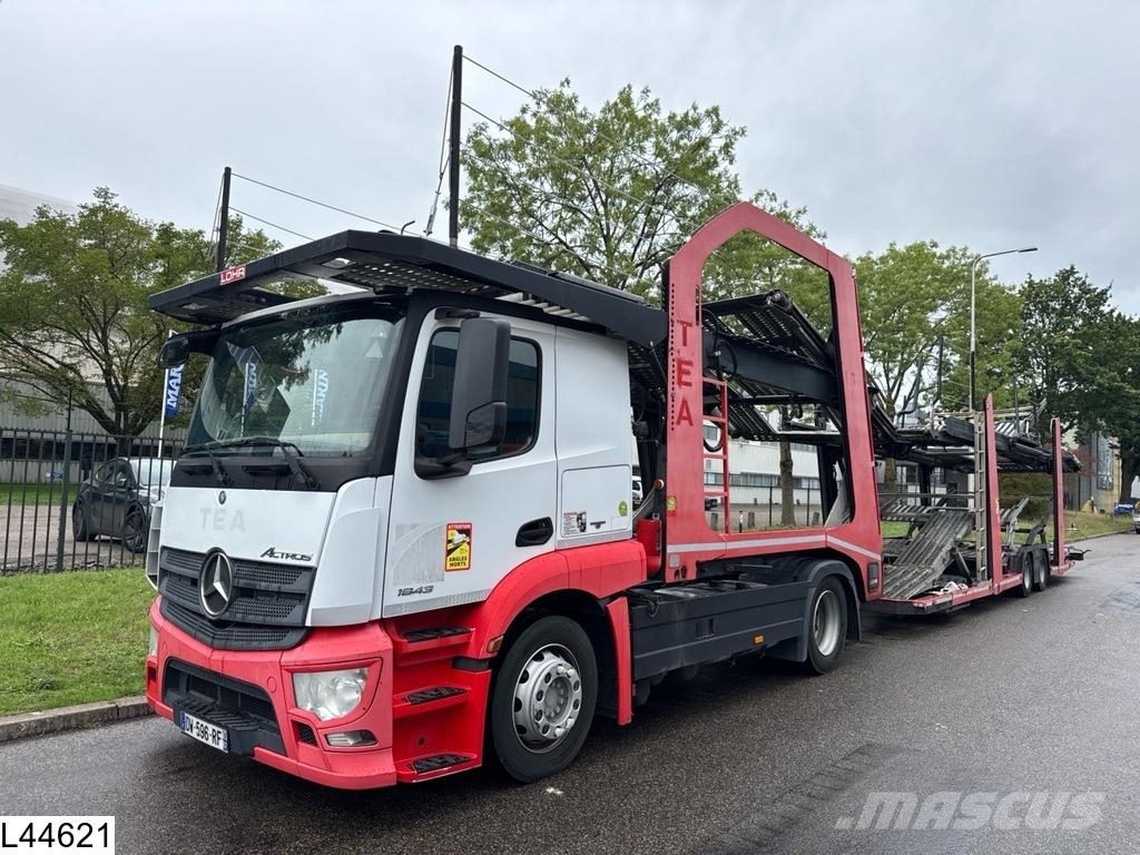 Lohr Eurolohr Mercedes actros 1843, Retarder, Standairc Auto pārvadāšanas treileri