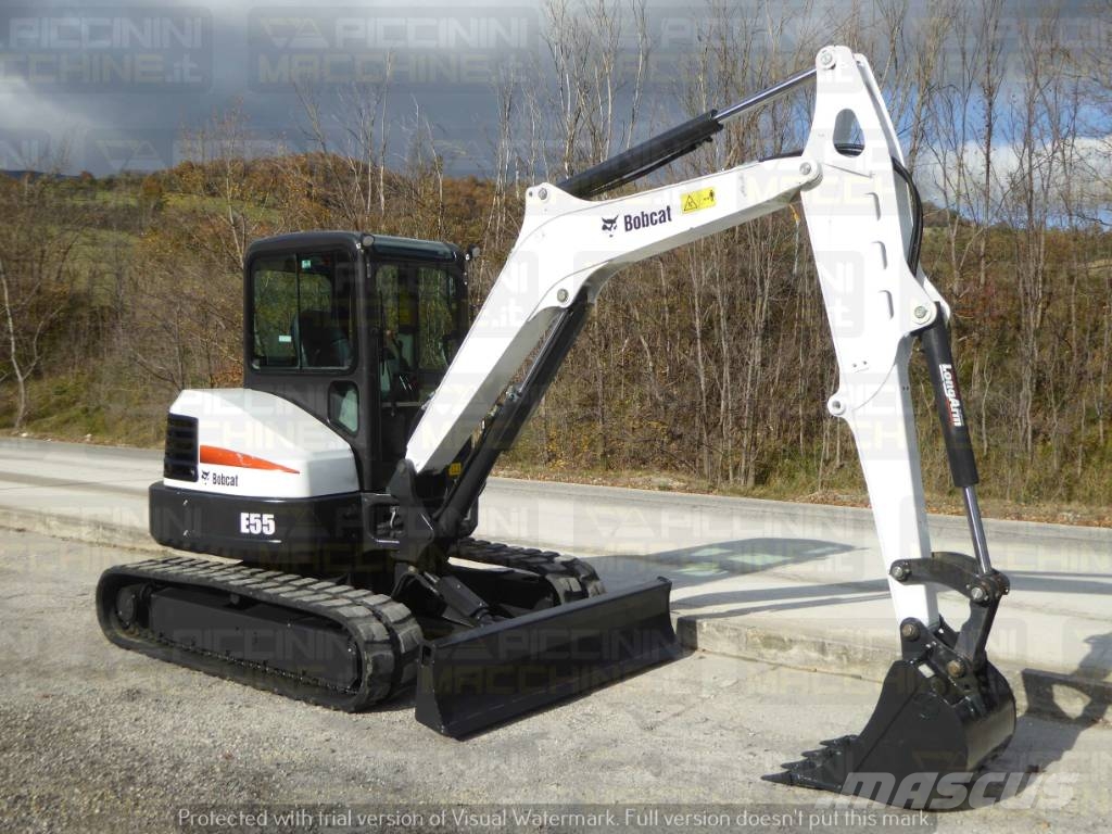Bobcat E55 Mini excavators < 7t (Mini diggers)