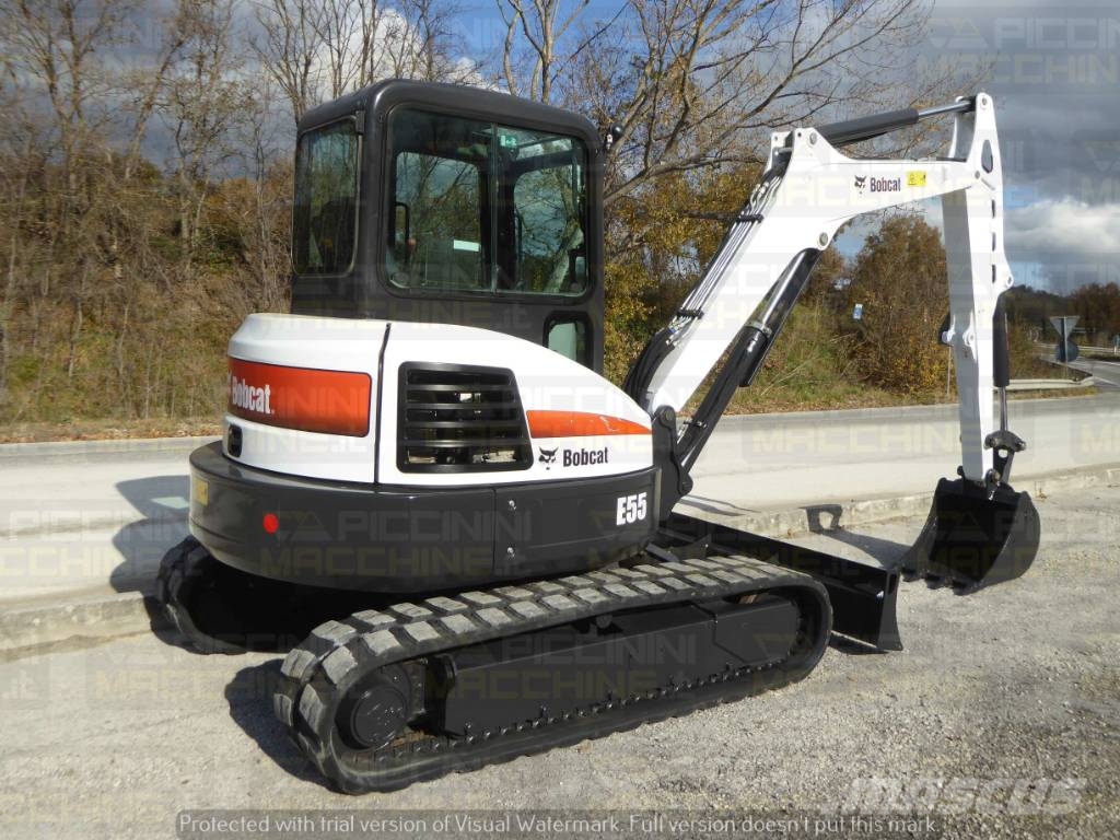 Bobcat E55 Mini excavators < 7t (Mini diggers)