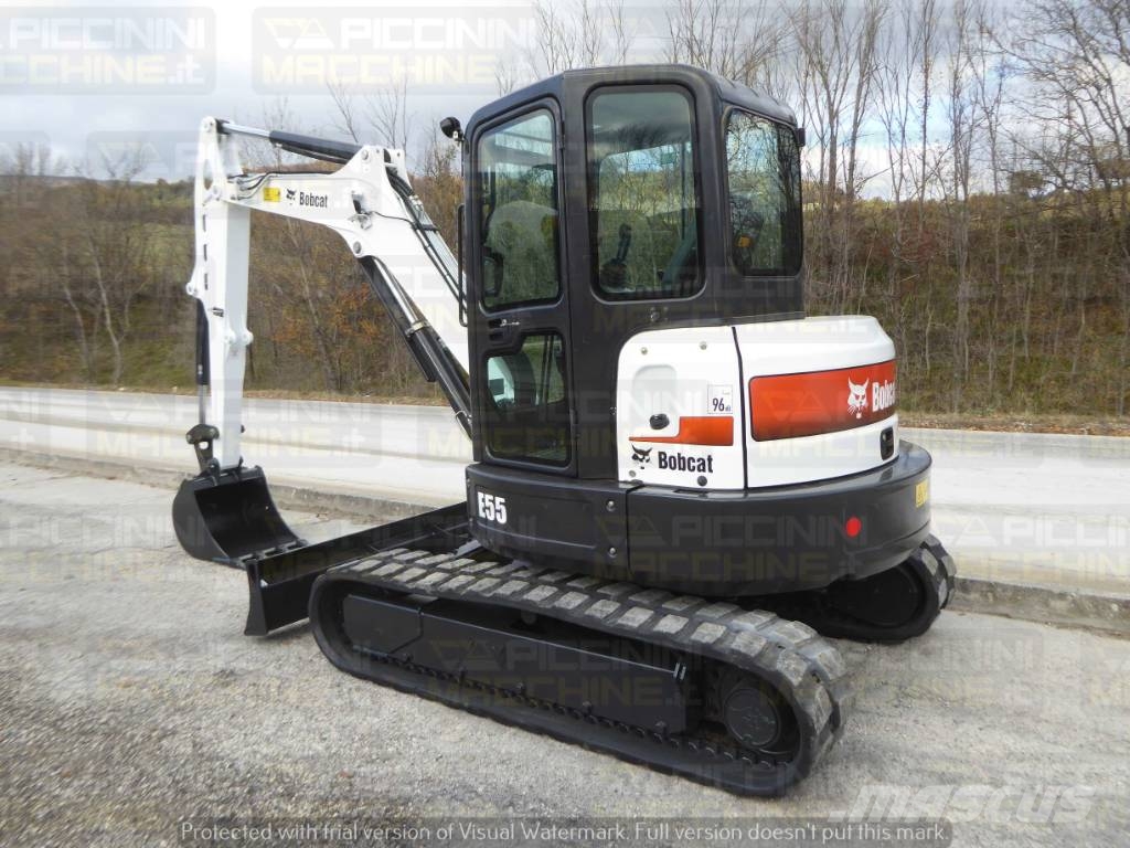 Bobcat E55 Mini excavators < 7t (Mini diggers)