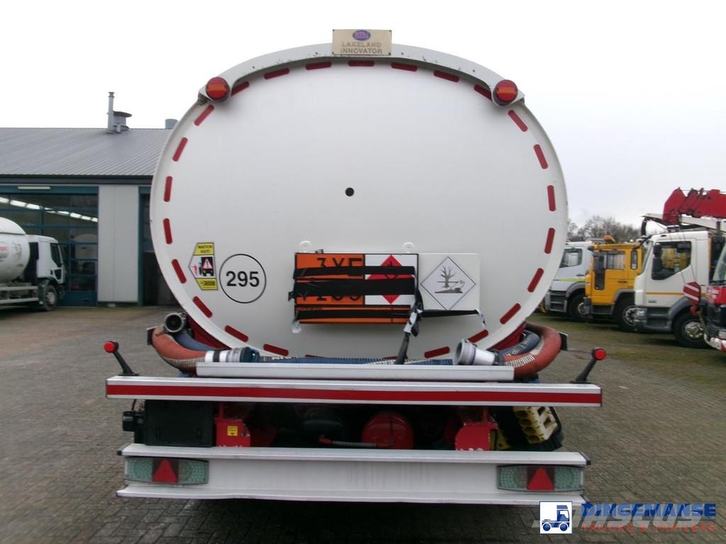  Lakeland Fuel tank alu 42.8 m3 / 6 comp + pump Semirremolques cisterna