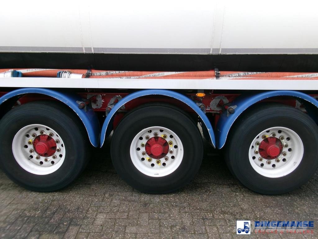  Lakeland Fuel tank alu 42.8 m3 / 6 comp + pump Semirremolques cisterna