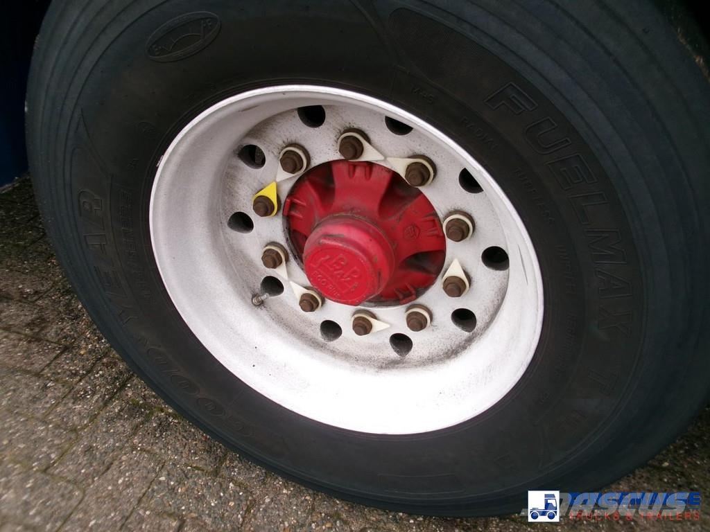  Lakeland Fuel tank alu 42.8 m3 / 6 comp + pump Semirremolques cisterna