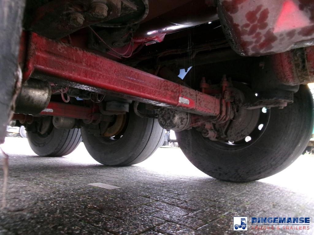  Lakeland Fuel tank alu 42.8 m3 / 6 comp + pump Semirremolques cisterna
