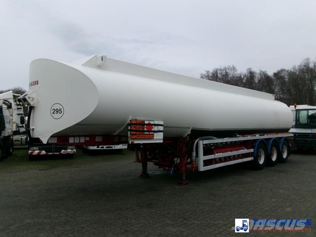  Lakeland Fuel tank alu 42.8 m3 / 6 comp + pump Semirremolques cisterna