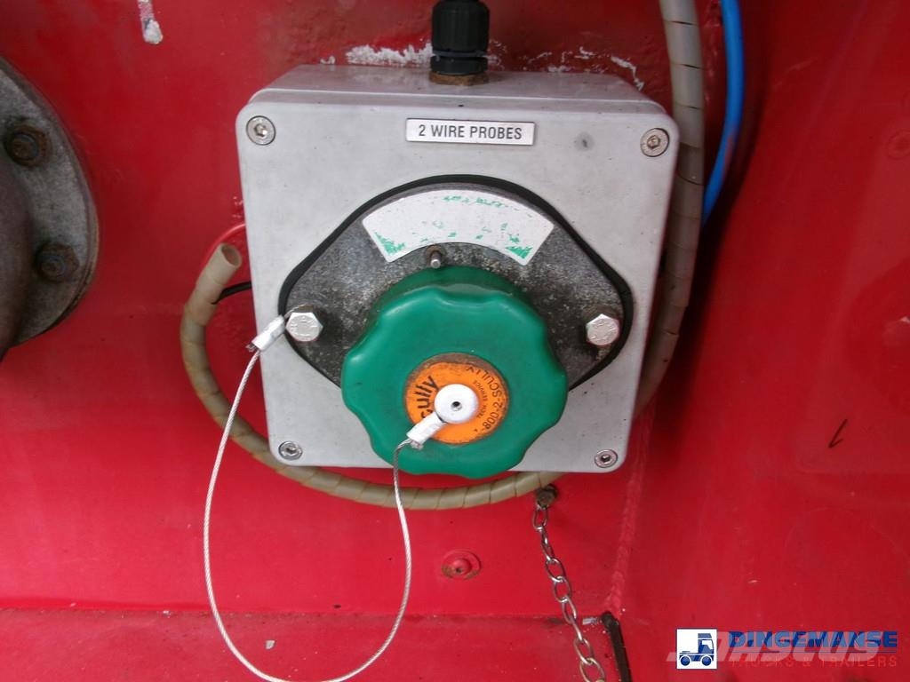  Lakeland Fuel tank alu 42.8 m3 / 6 comp + pump Semirremolques cisterna