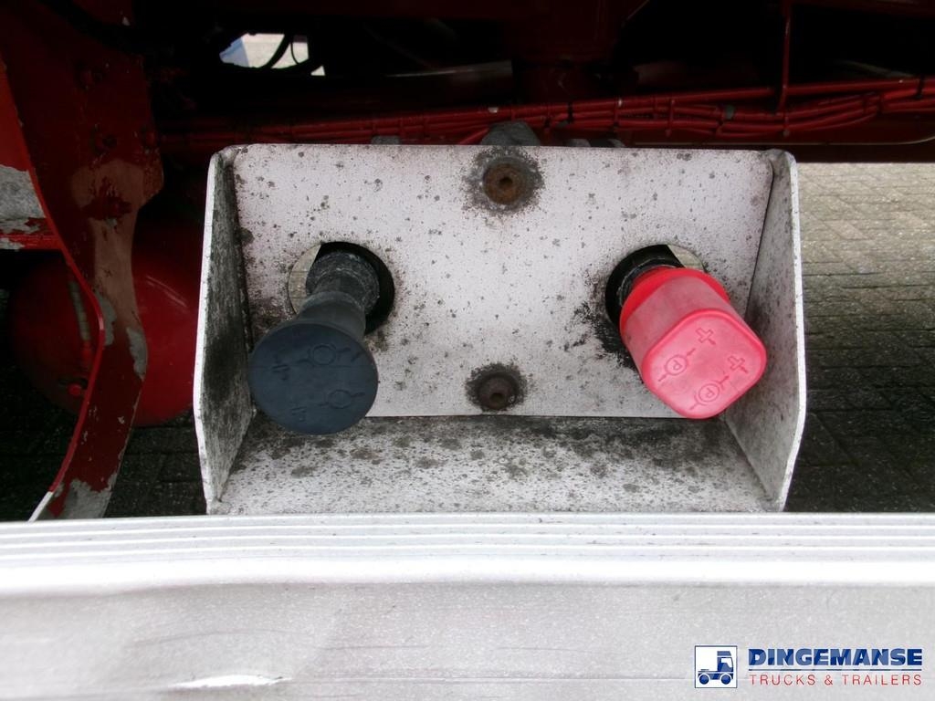  Lakeland Fuel tank alu 42.8 m3 / 6 comp + pump Semirremolques cisterna