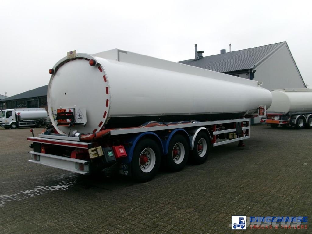  Lakeland Fuel tank alu 42.8 m3 / 6 comp + pump Semirremolques cisterna