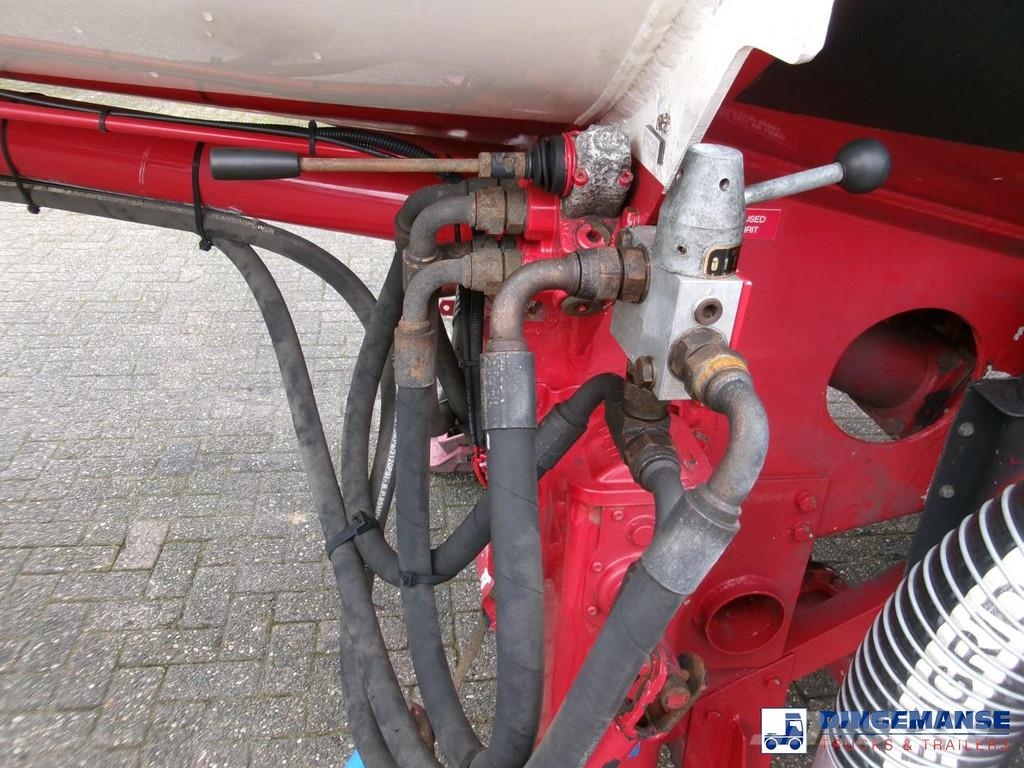  Lakeland Fuel tank alu 42.8 m3 / 6 comp + pump Semirremolques cisterna