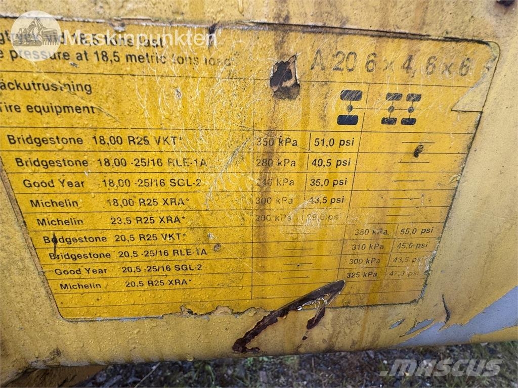 Volvo A20 6X4 Karjeriniai savivarčiai