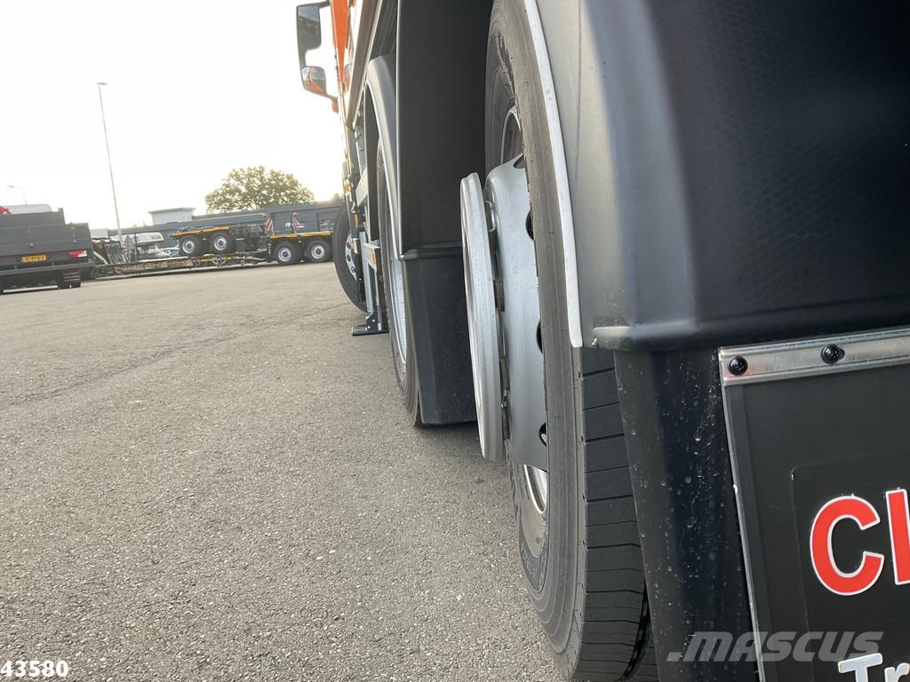 DAF FAN XD 340 Hiab 23 Tonmeter laadkraan + Welvaarts Kamioni za otpad