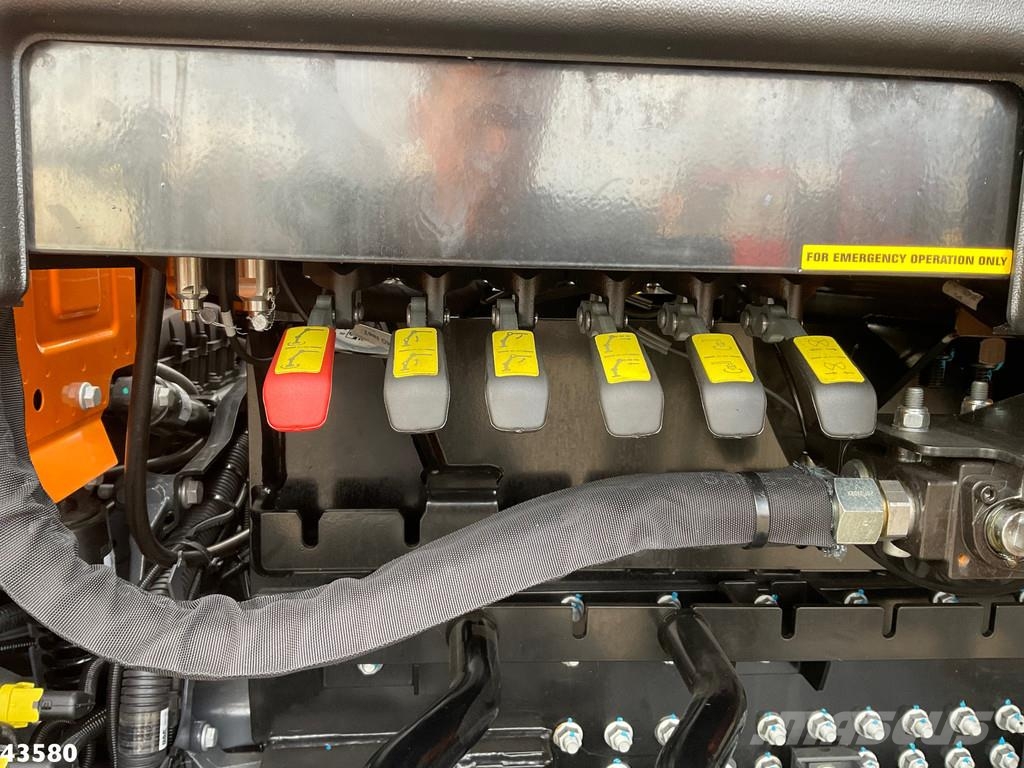 DAF FAN XD 340 Hiab 23 Tonmeter laadkraan + Welvaarts Kamioni za otpad