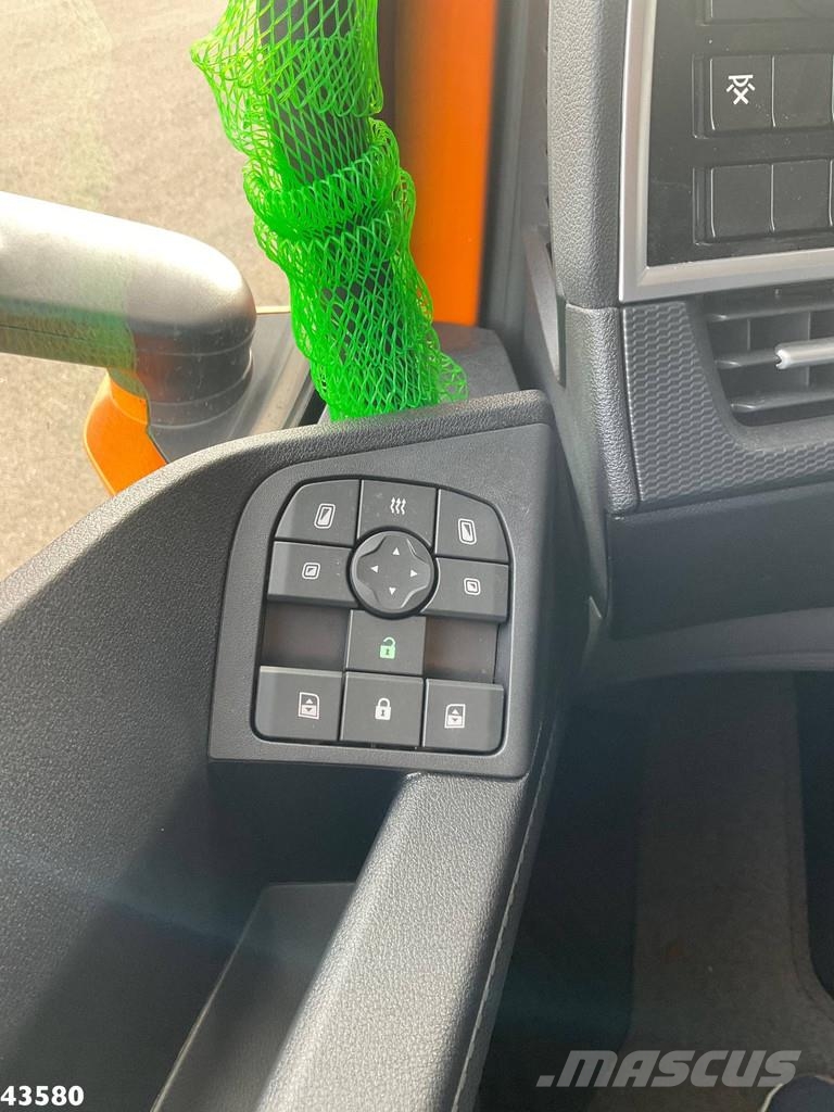 DAF FAN XD 340 Hiab 23 Tonmeter laadkraan + Welvaarts Kamioni za otpad