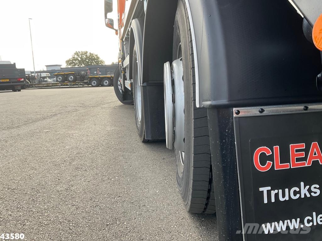 DAF FAN XD 340 Hiab 23 Tonmeter laadkraan + Welvaarts Kamioni za otpad