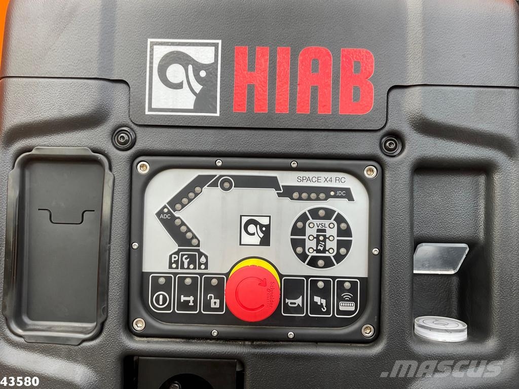 DAF FAN XD 340 Hiab 23 Tonmeter laadkraan + Welvaarts Kamioni za otpad