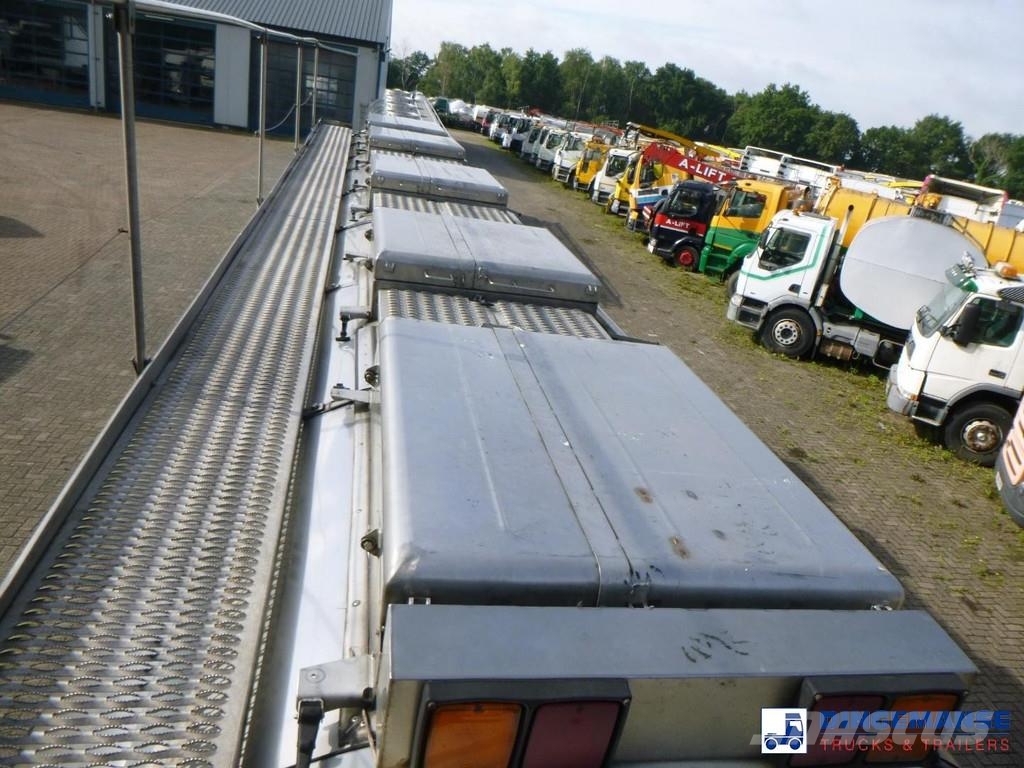  Fluid Chemical tank inox 37.5 m3 / 1 comp ADR 28-1 Poluprikolice cisterne