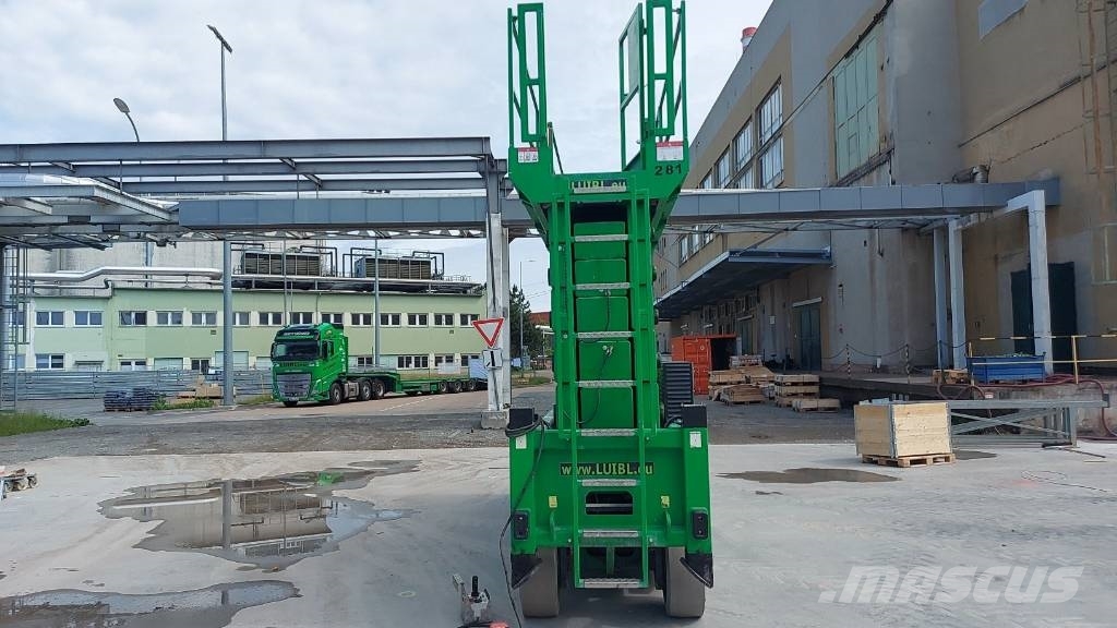 HAB S280-12 E4WDS AC, 28m, high rack, Scherenbühne Schaarhoogwerkers